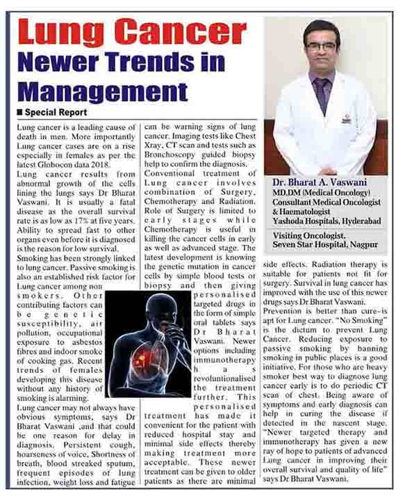 Lung Cancer Newer Trends in Management