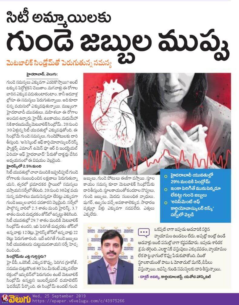 heart problems - Dr. MS Aditya Cardiologist