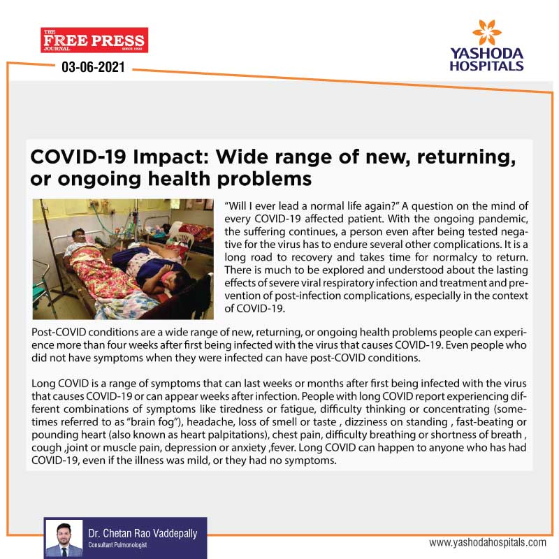 New emerging Covid-19 health impact