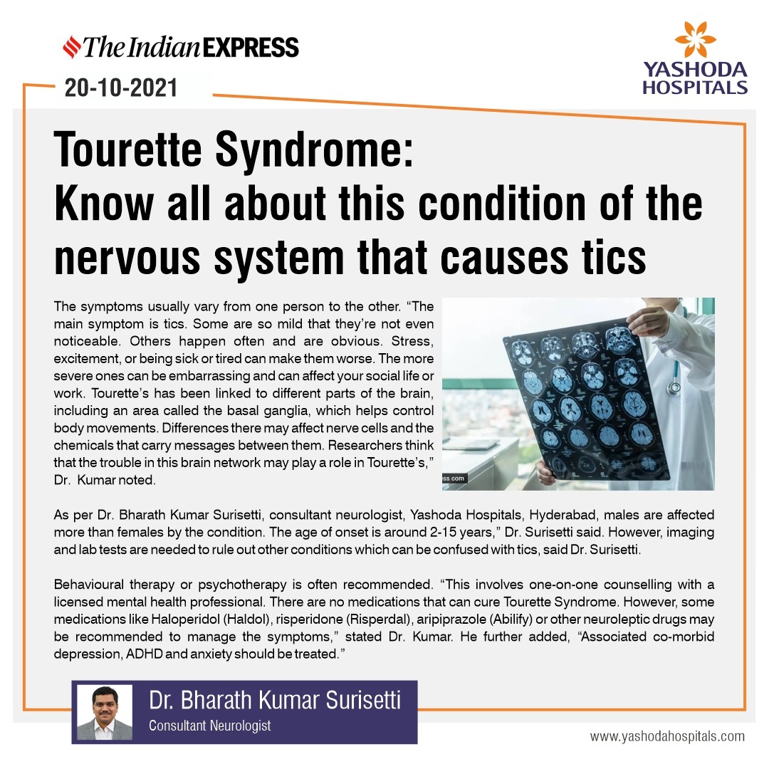 All you need to know about Tourette Syndrome