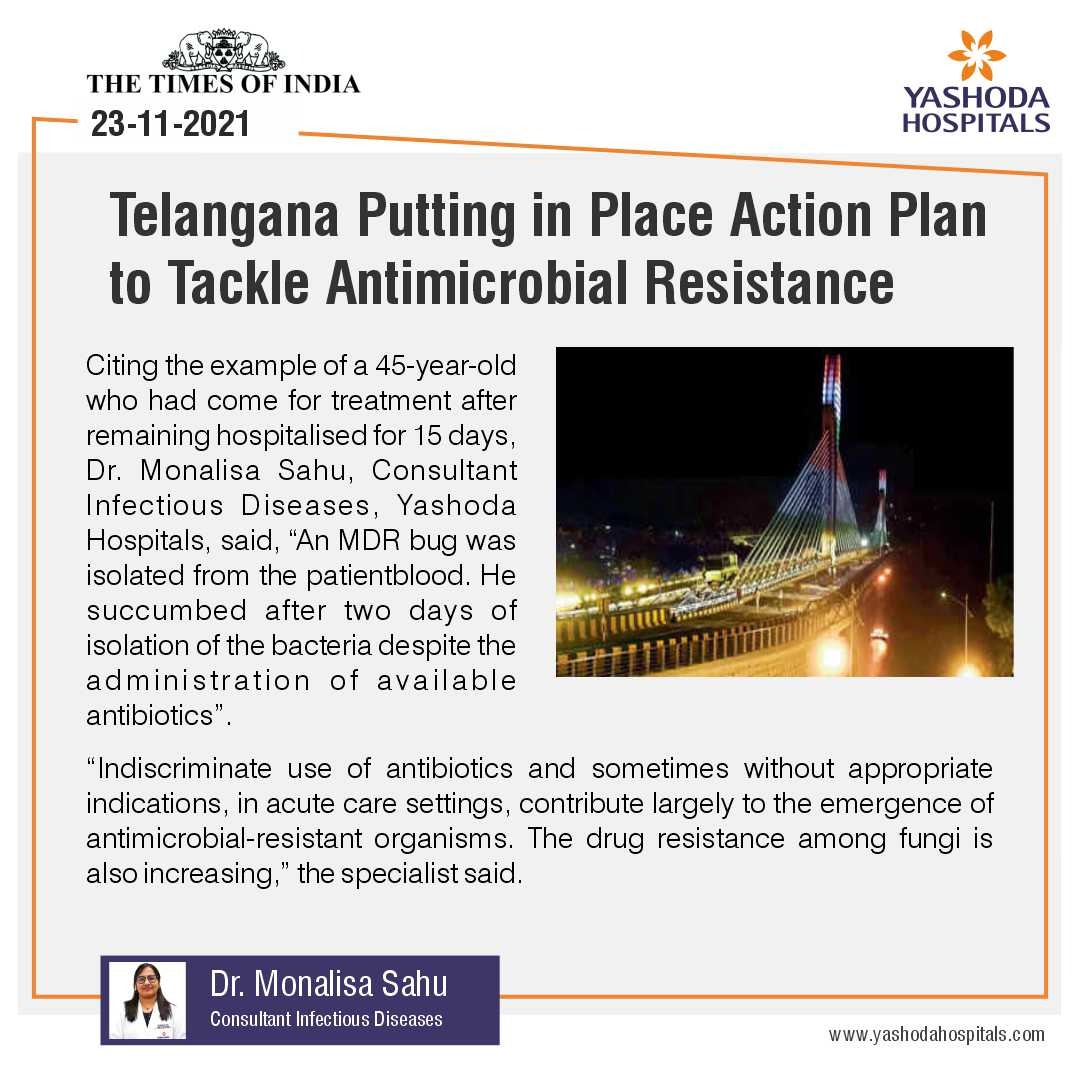 Telangana Putting in Place Action Plan to tackle Antimicrobial Resistance