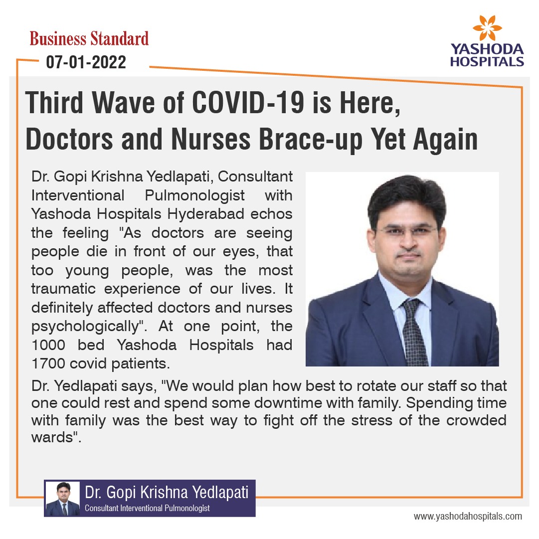 Third Wave of COVID-19 is Here, Doctors and Nurses Brace-up Yet Again