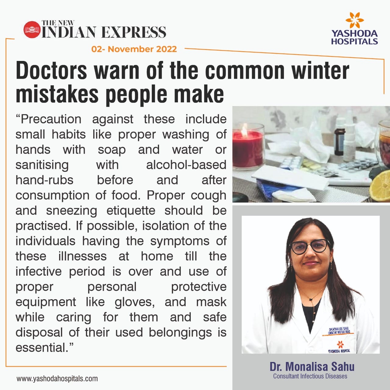 Doctors warn of the common winter mistakes people make