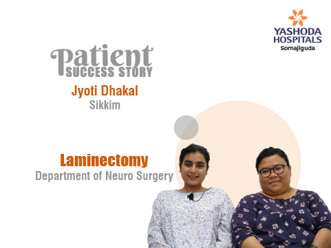Laminectomy for spinal cord tumor