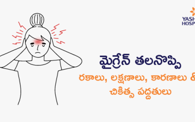 మైగ్రేన్ తలనొప్పి: రకాలు, లక్షణాలు, కారణాలు & చికిత్స పద్దతులు
