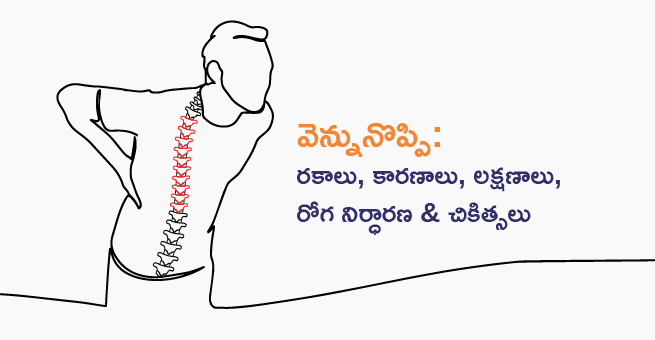 Spinal Pain Telugu banner
